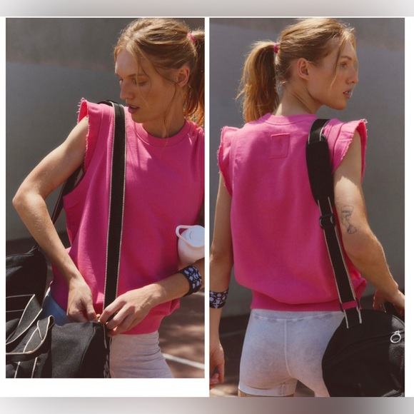 free people movement Tops - Free People Movement Flutter Tank. Color Flamingo. Size L